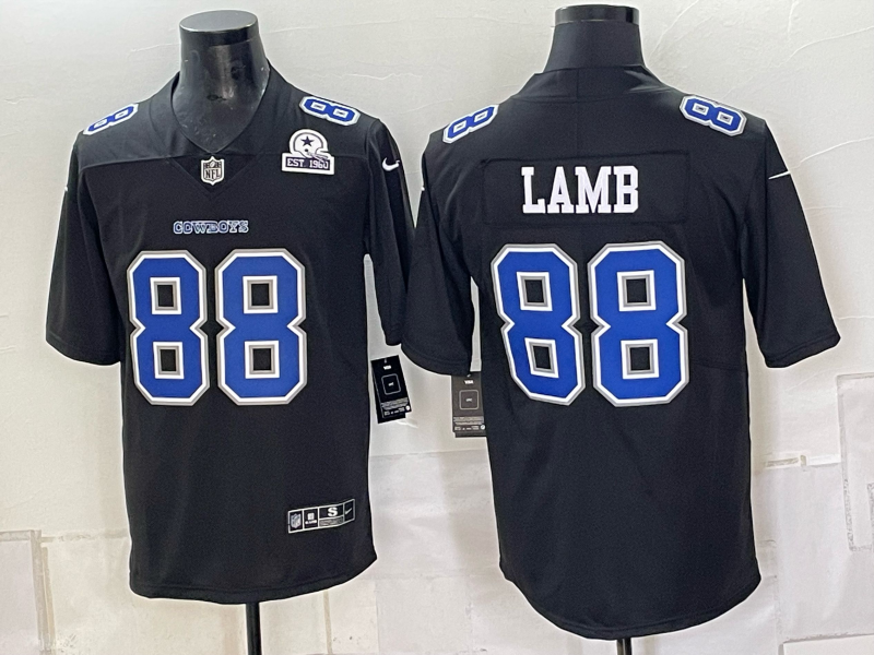 Men 2026 Dallas Cowboys #88 Lamb black Nike NFL Jersey 0931003